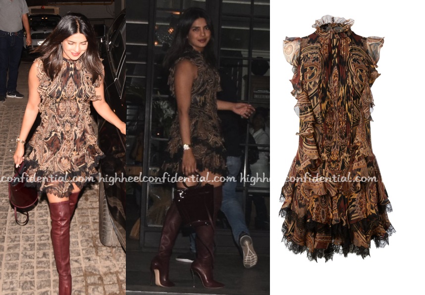 Priyanka Chopra Clear Sergio Rossi Heels April 2019