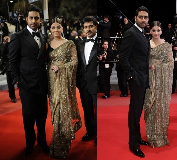 Aishwarya Rai Sister Big Boobs - At Cannes: In Sabyasachi - High Heel Confidential
