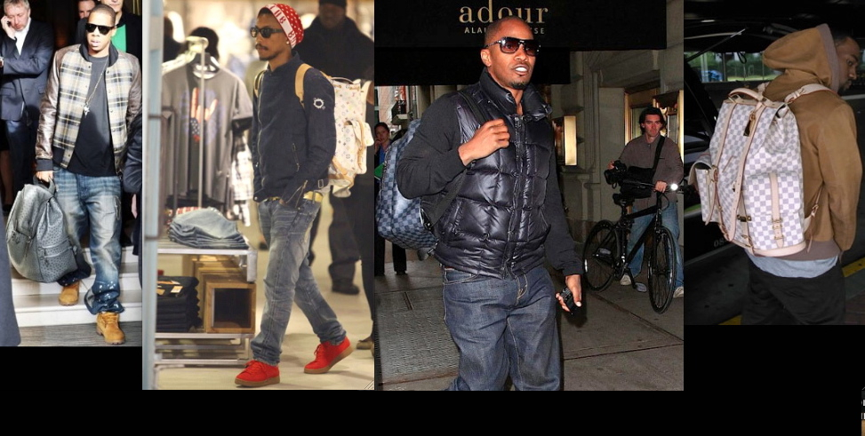Celebs Wearing Louis Vuitton Bags For Men's