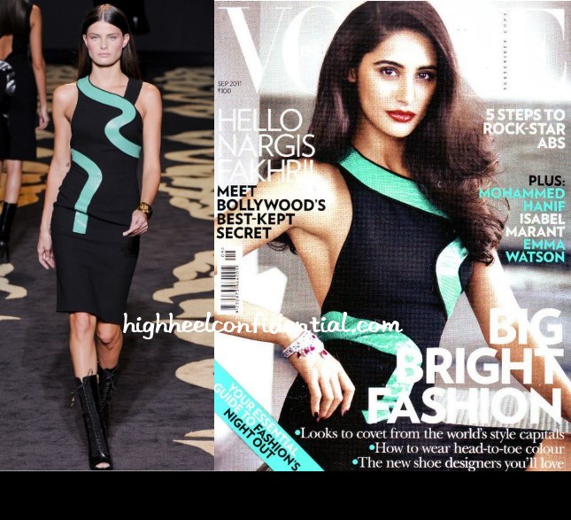 Nargis on Vogue India: (Un)Covered - High Heel Confidential