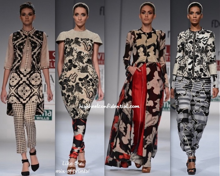 WIFW A/W 2014: Dev R Nil - High Heel Confidential