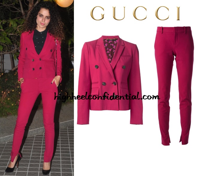 Kangana Ranaut's pantsuit has us convinced to go with the serene hues of  baby pink this season