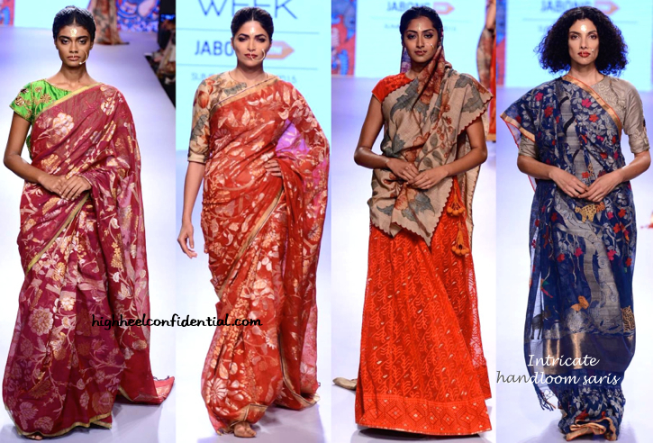 parvathy omanakuttan in gaurang shah saree – Boutiquesarees.com