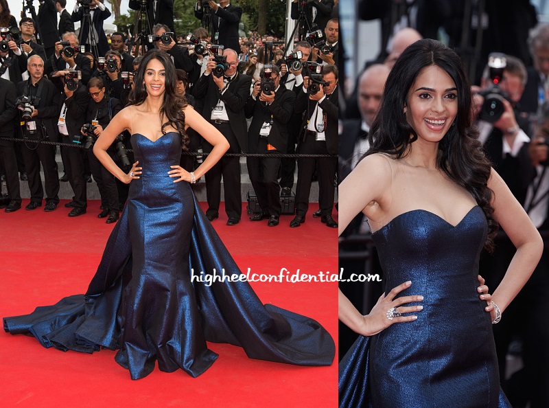 mallika sherawat cannes dress