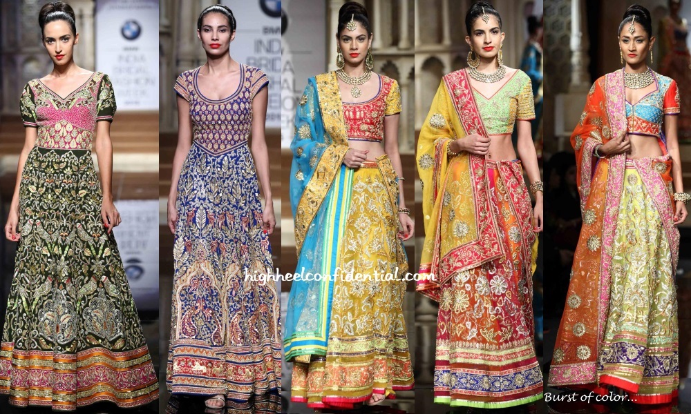 Abu Jani Sandeep Khosla Bridal collection | Lehengas & Sarees |  Bigindianwedding | Fashion, Indian fashion, Saree