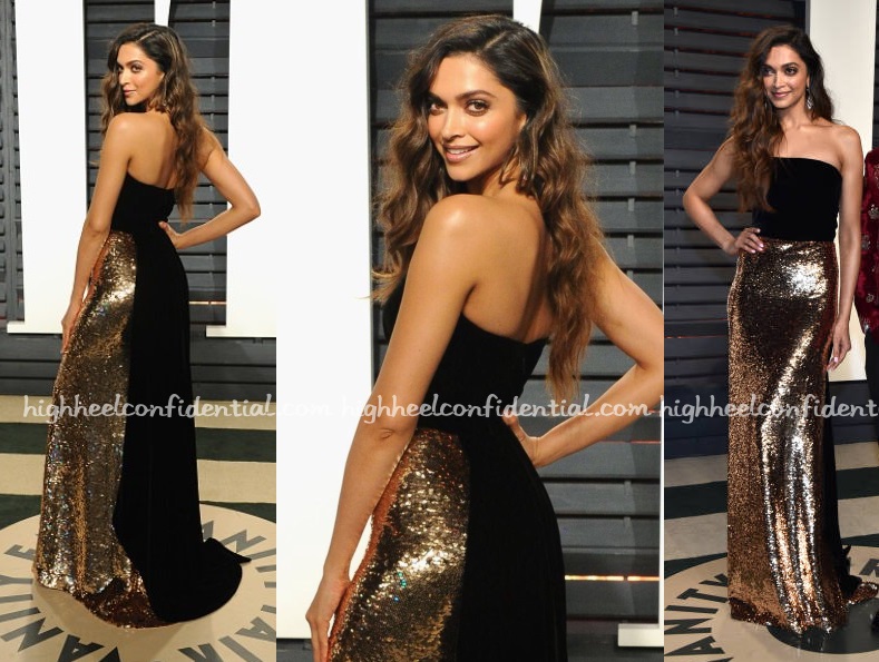 Deepika Padukone arriving at the Vanity Fair Oscar Party in Beverly Hills,  Los Angeles, USA Stock Photo - Alamy