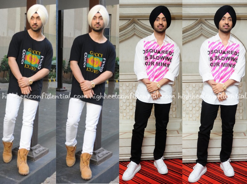 Diljit Dosanjh's Desi Jugad With Gucci Shoes for Solving Charger