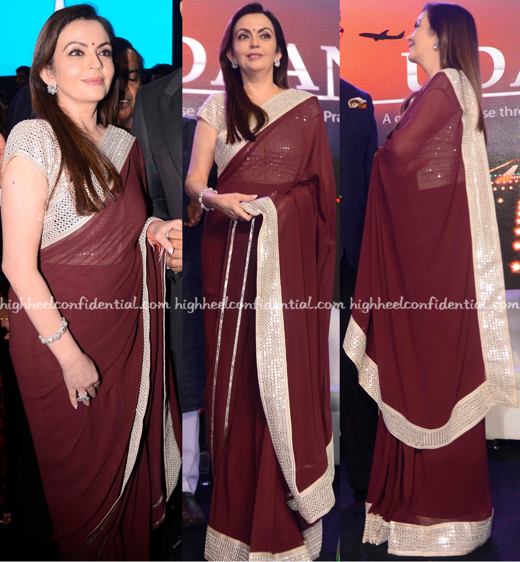 Nita Ambani's most beautiful sarees - NORTHEAST NOW