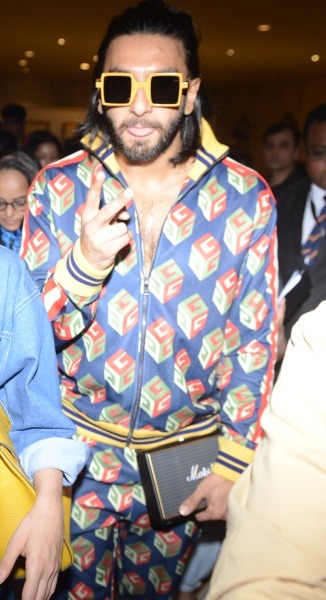 Ranveer Singh! Majama Boy 💖 Wearing @goyalkanika Eyewear @gucci