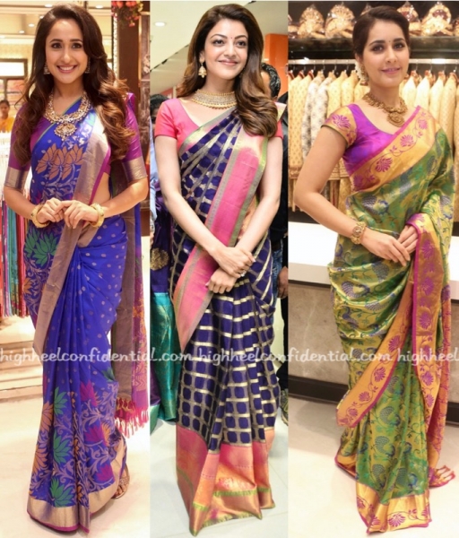 Pragya Jaiswal Kajal Aggarwal And Raashi Khanna At Chennai