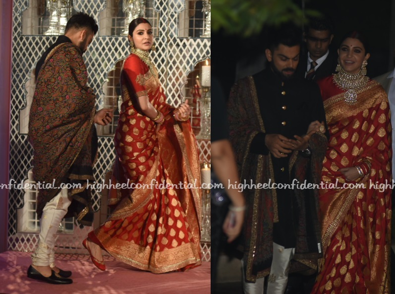 virat kohli wedding shawl