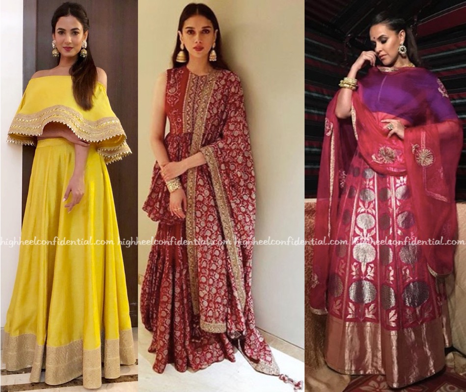 Designer Bollywood Gown, Lehenga and Anarkali Suits Online with Free  Shipping - Inddus.com