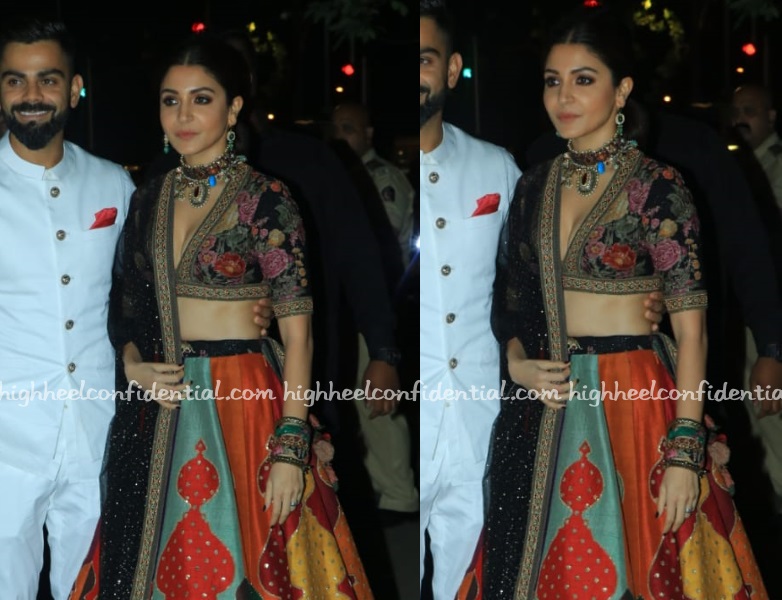 Anushka Sharma's Wedding Lehenga Designed By Sabyasachi Mukherjee »  StarsUnfolded