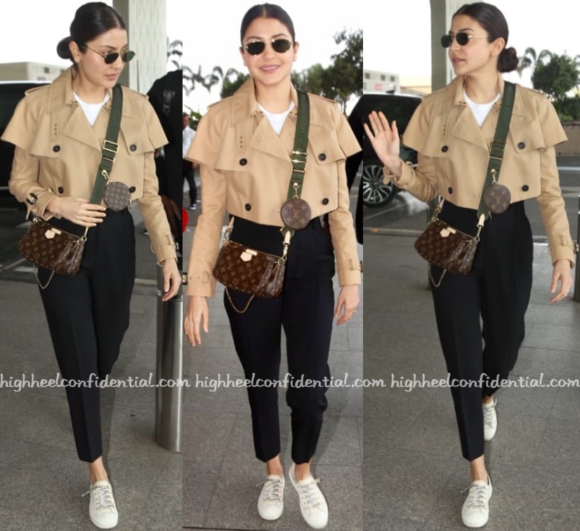Anushka Sharma Is A Heavy Spender On Bags; Carries A Tiny Cross Body Bag  Worth 18K