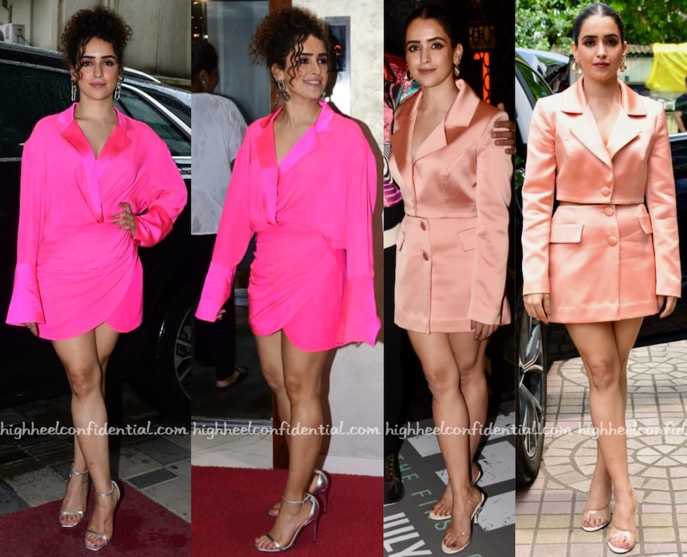 She's absolutely slaying the shades of pink! Sanya Malhotra