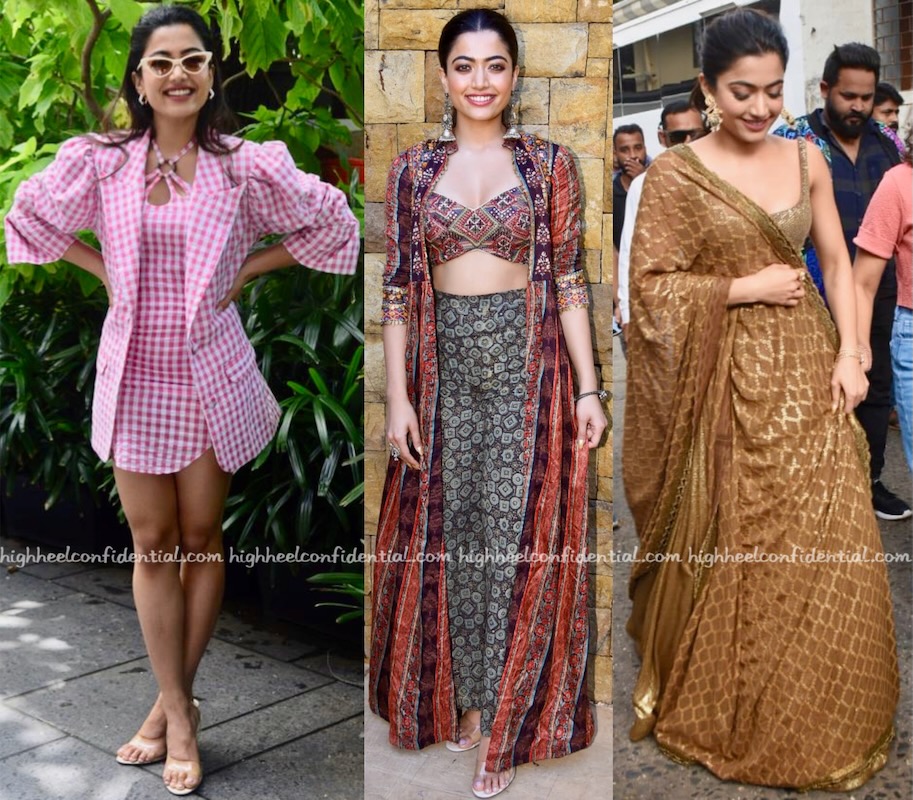 Rashmika Mandanna dress look| Rashmika Mandanna inspired dresses that are  perfect for different occasions