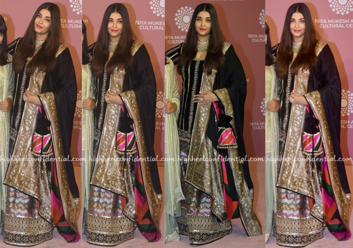 Aishwarya Rai Bachchan and Aaradhya in Manish Malhotra Outfit l