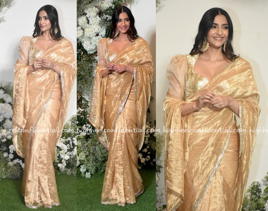 sonam kapoor sari 2023