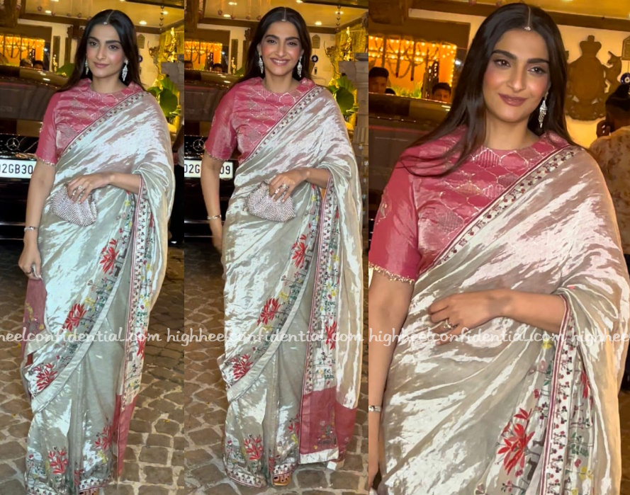 sonam kapoor sari 2023