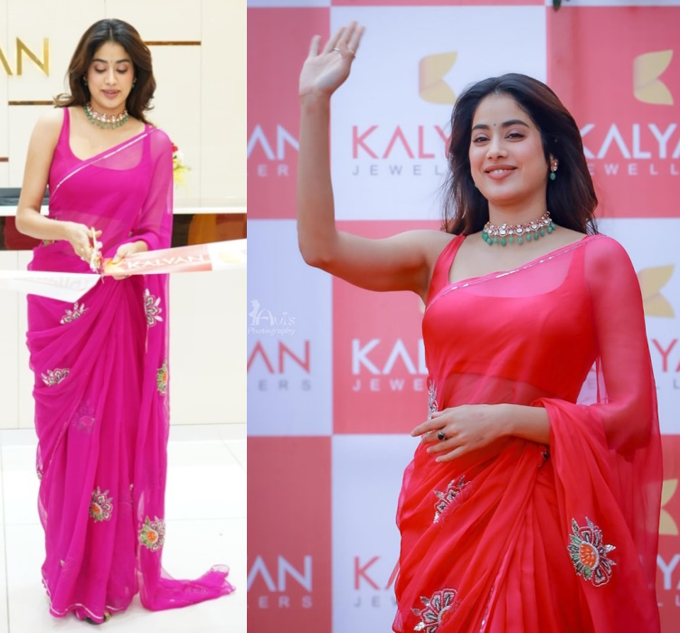 Pic Talk: Janhvi Kapoor's stunning show in saree