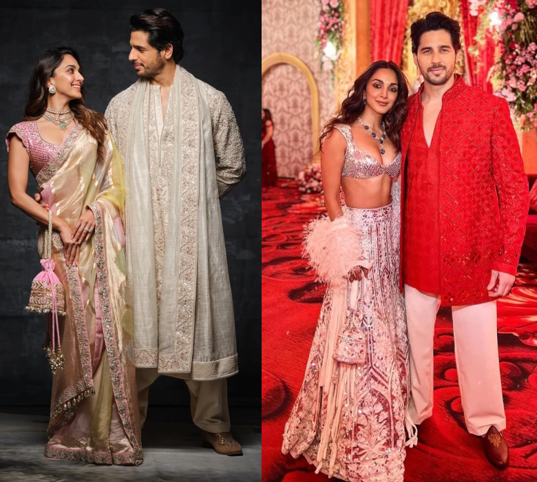 30 Manish Malhotra Outfits That Are Perfect For Your Wedding - Wedbook |  Bridesmaid saree, Lehnga designs, Bridal lehenga red