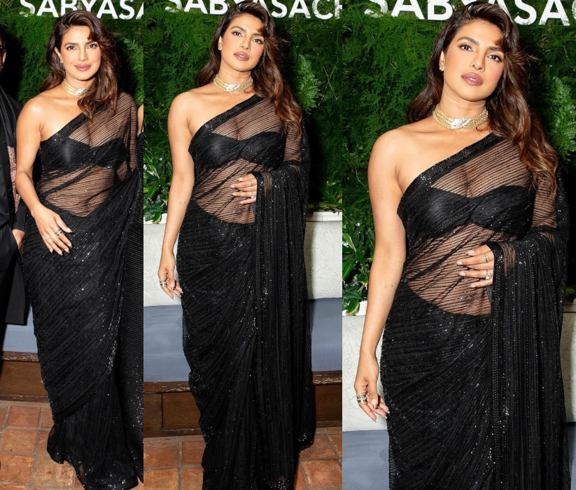 Priyanka Chopra in Rohit Bal | The Bollywood Closet