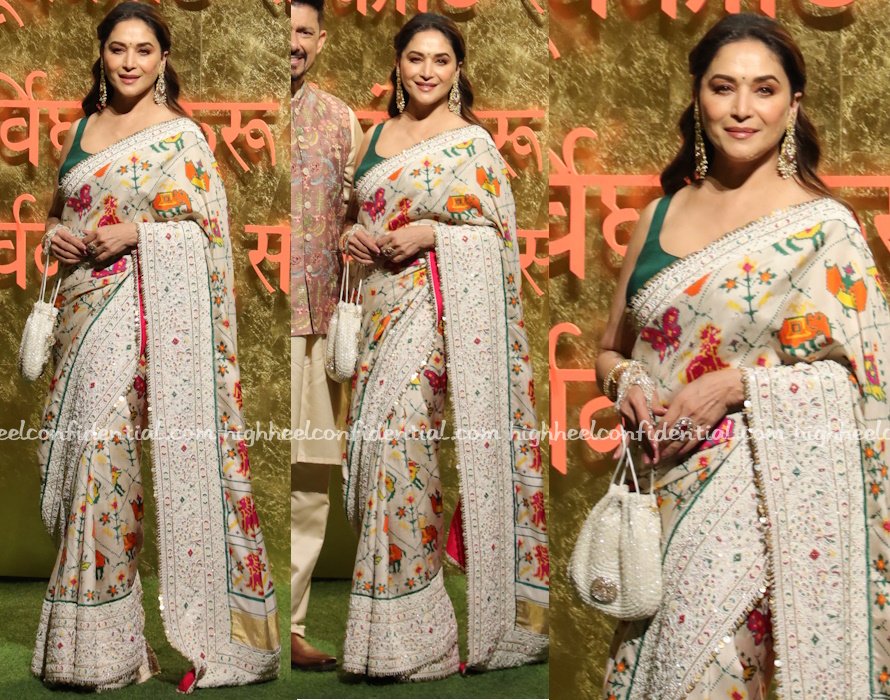 madhuridixitjigyamambaniganeshchaturthicelebrations2024 High